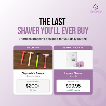 Layzee Glide & Go Shaver